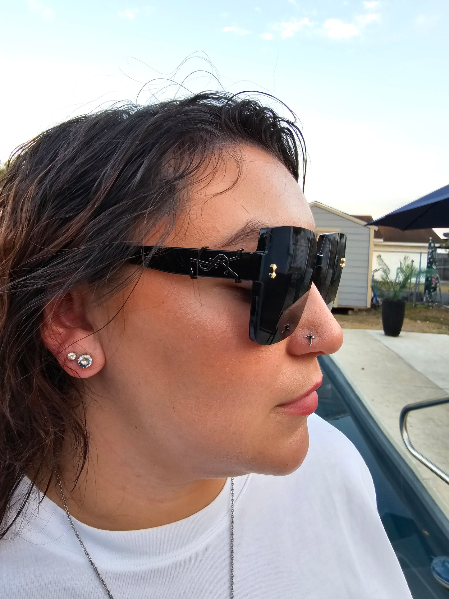 Y -s - l sunglasses w/glasses