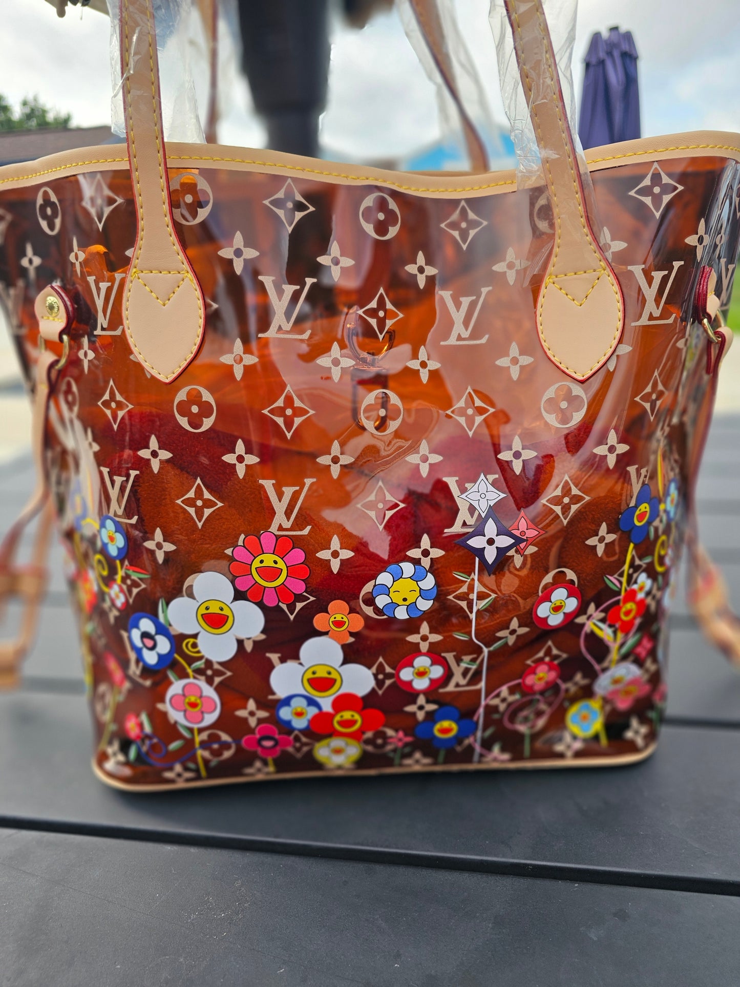 🤩Jelly Neverfull w/pouch