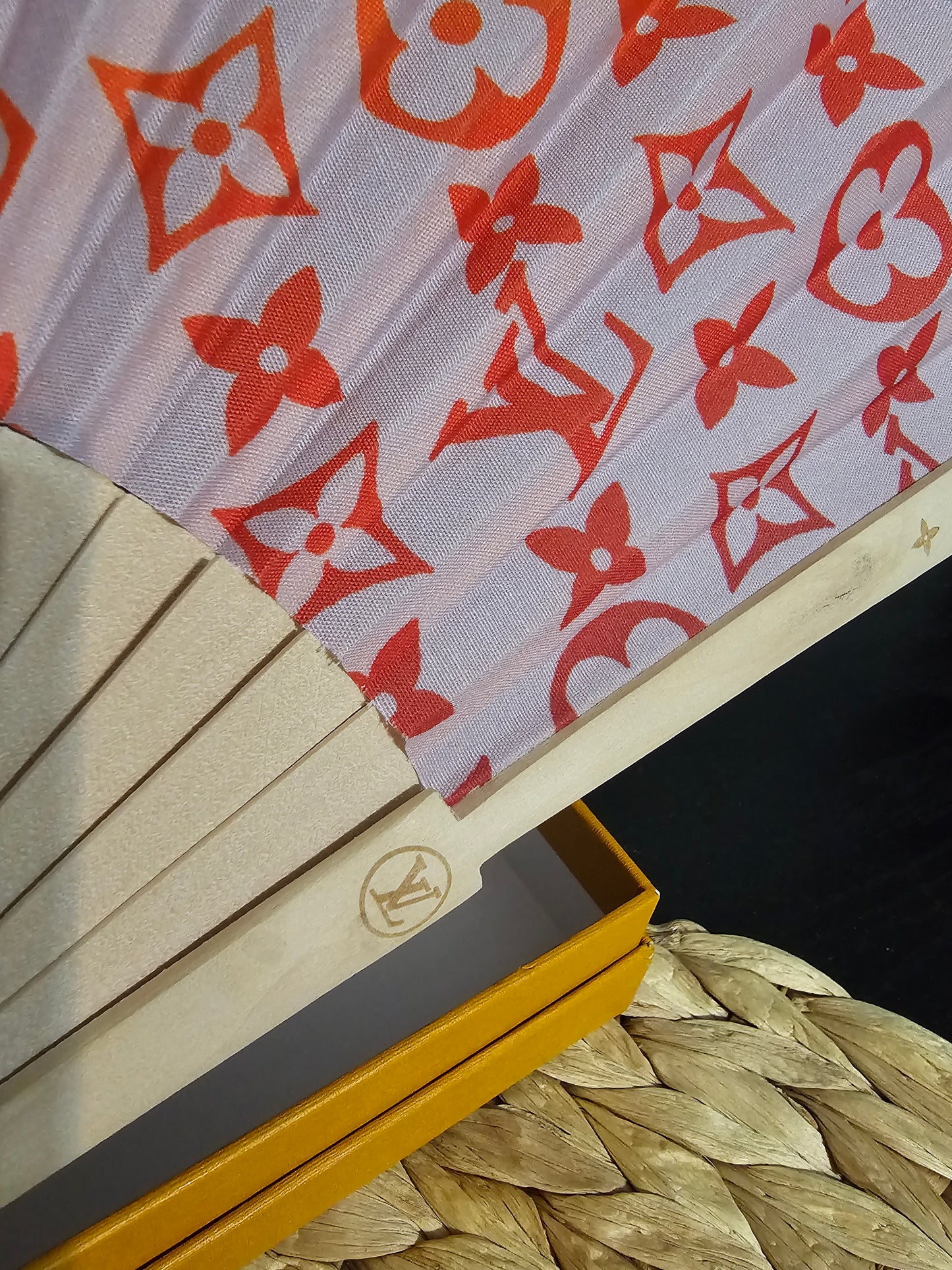 Wooden fan