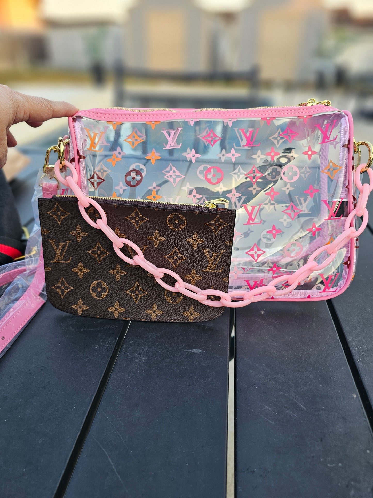 Jelly Crossbody w/ pouch