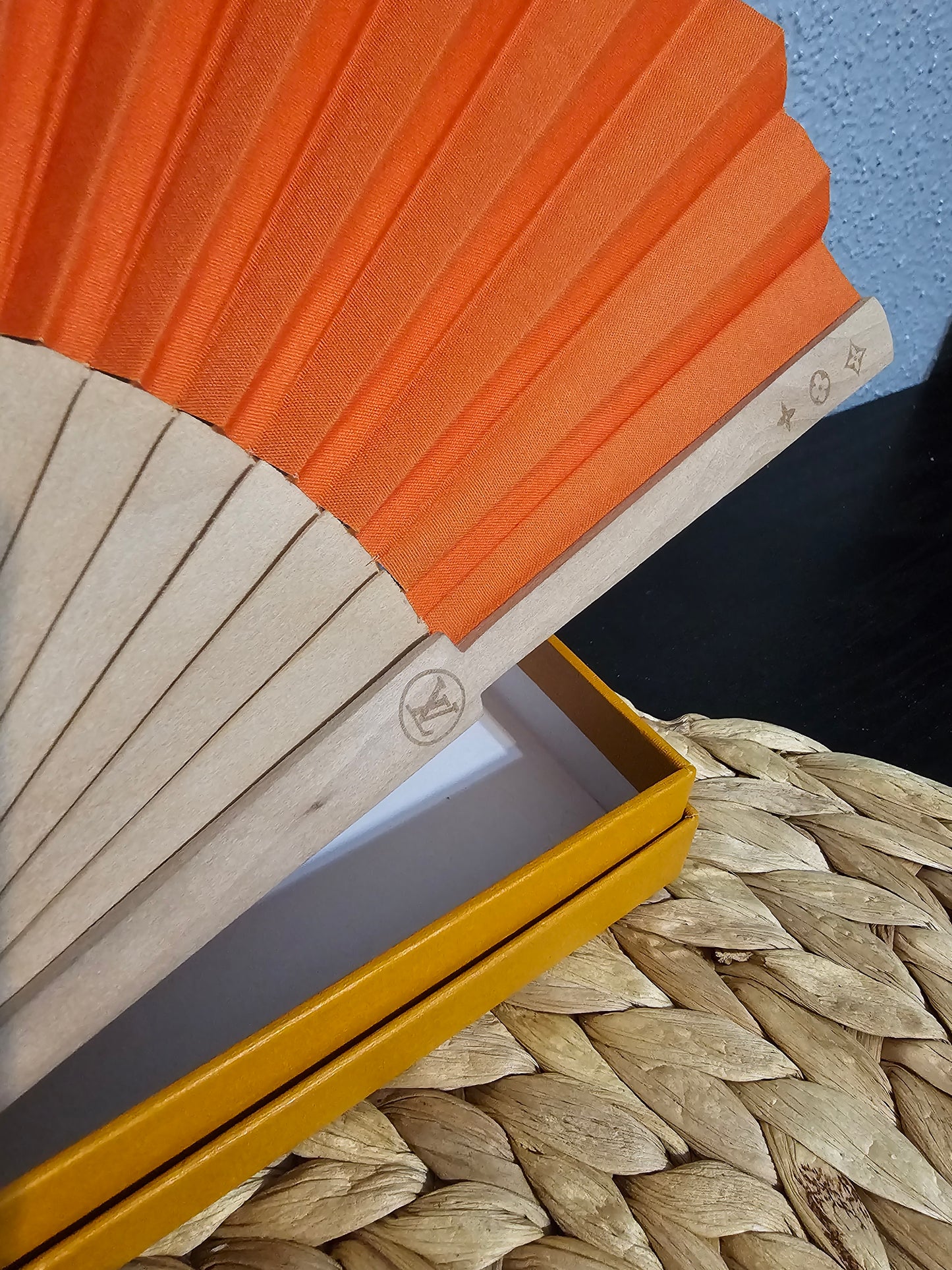 Wooden fan