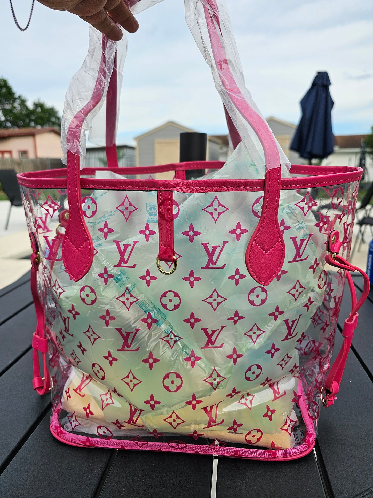 Jelly Neverfull w/pouch