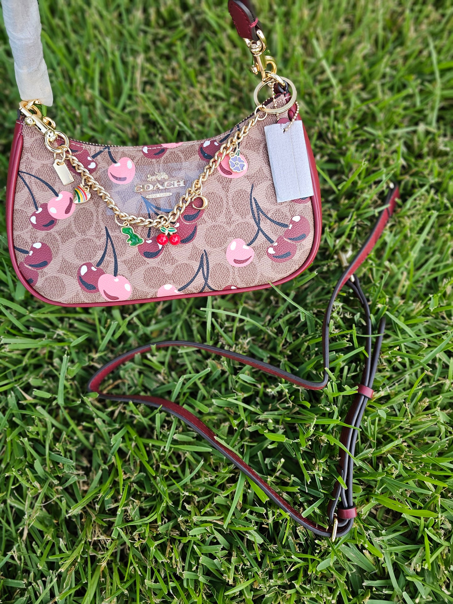 Shoulder carry/Crossbody w/charm