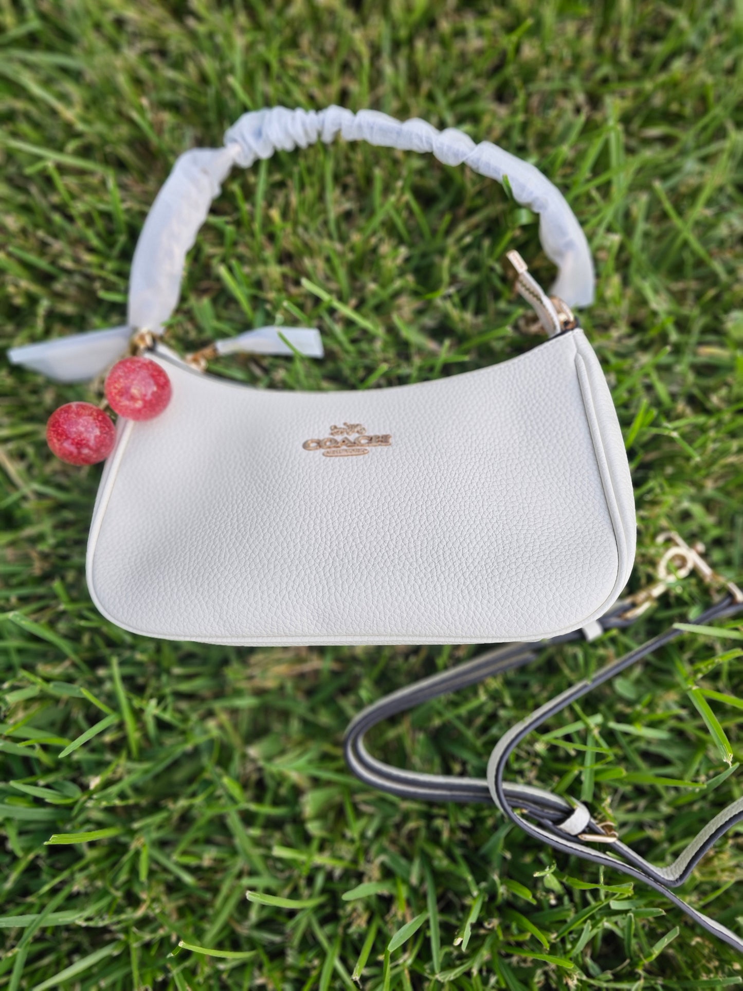 Shoulder carry/ Crossbody w/ charm