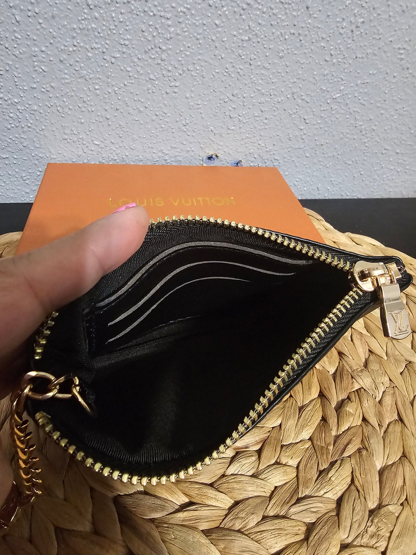 Credit card key chain wallet