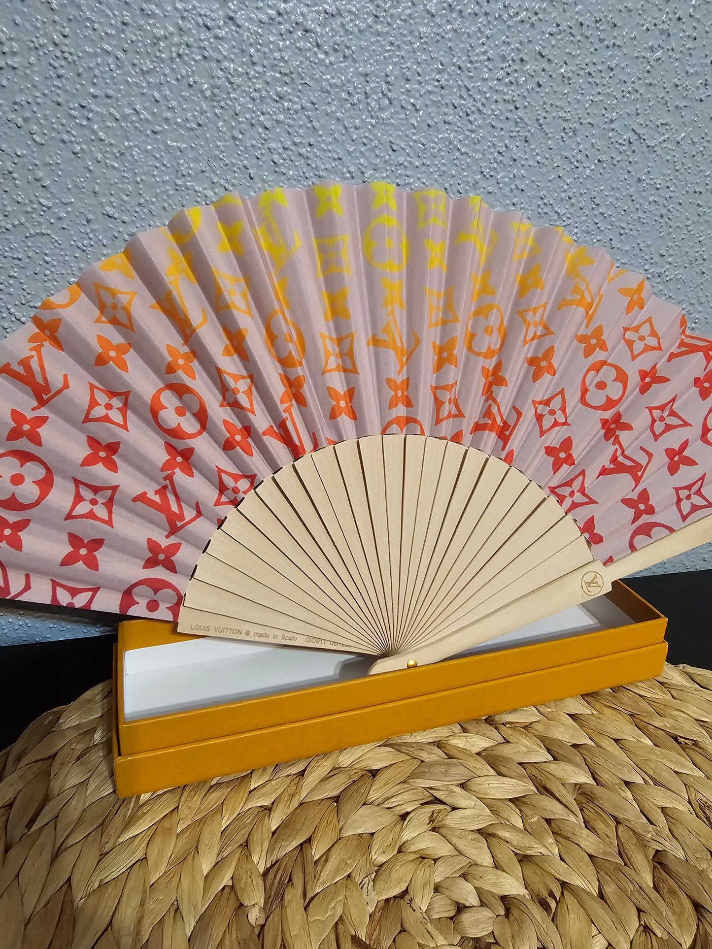 Wooden fan