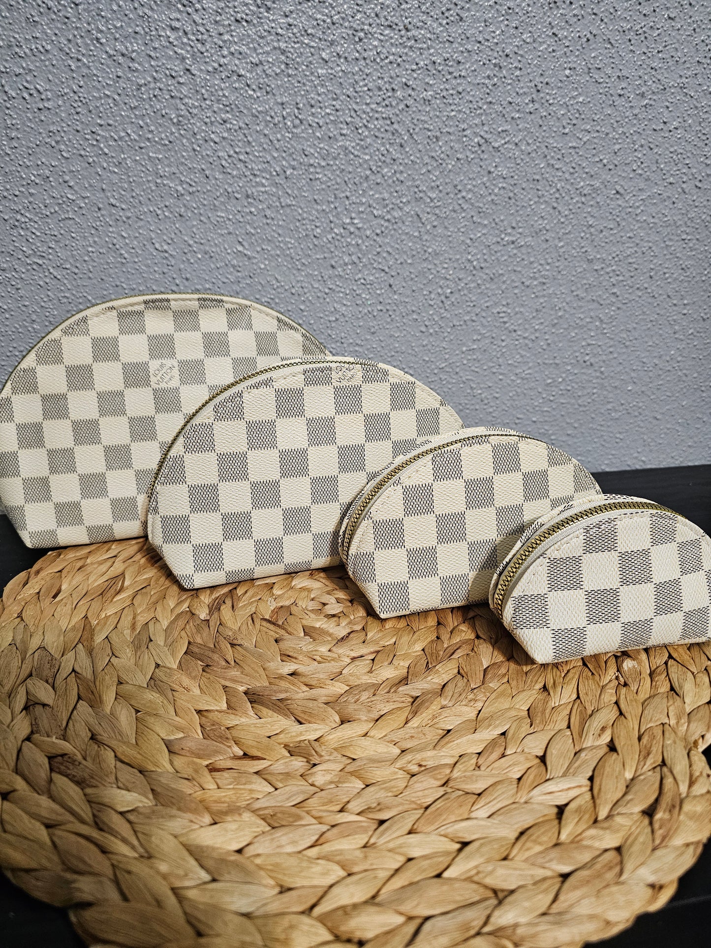 4 piece Cosmetic bags