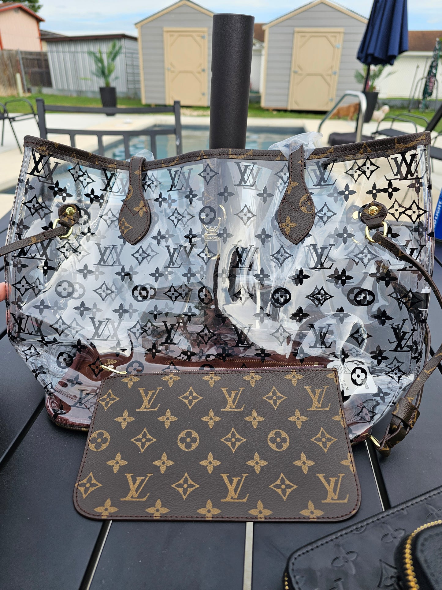 Jelly Neverfull w/pouch