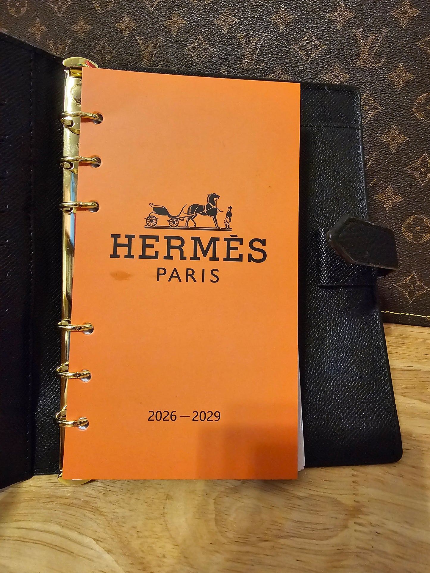 Planner (5 1/2inx 7 1/2in.) Black