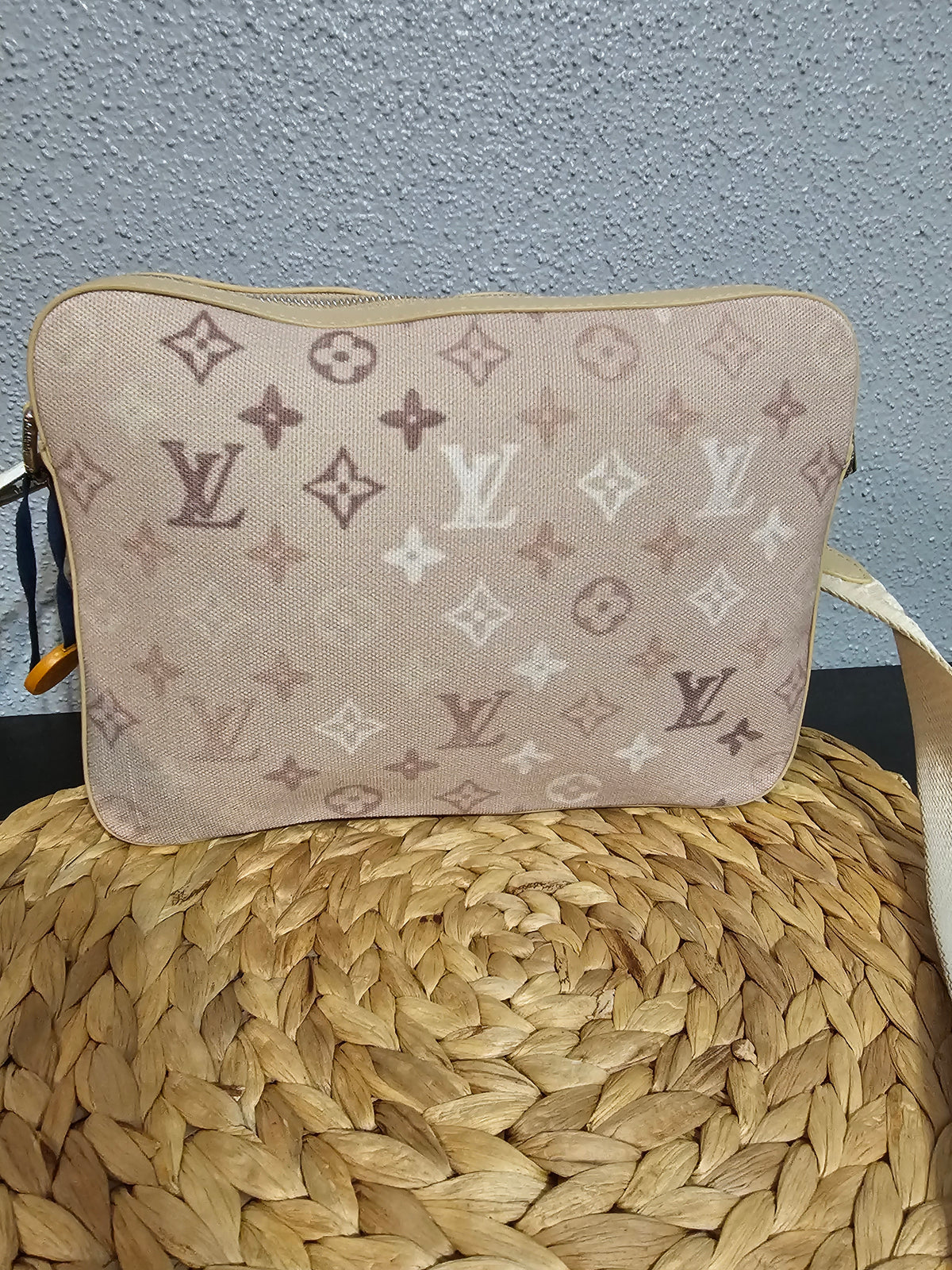 3 piece Crossbody (10x7in) tan