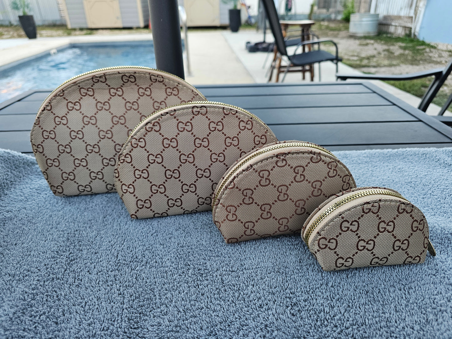4 piece Cosmetic Bags