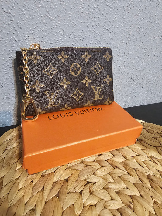 Credit card key chain wallet