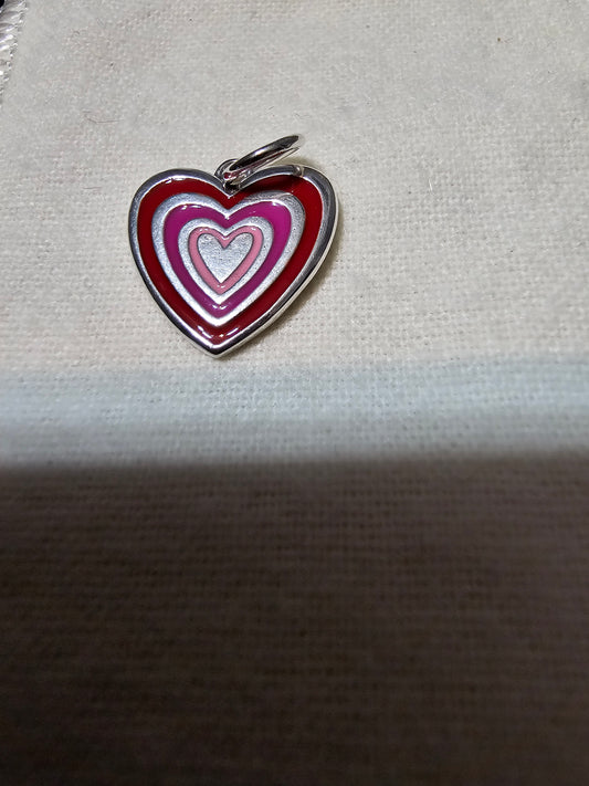 925 charm (heart)