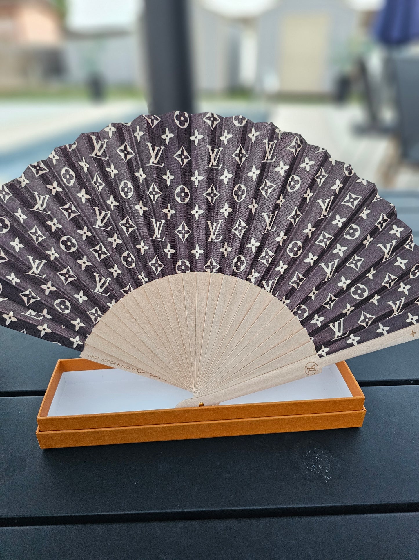 Wooden fan