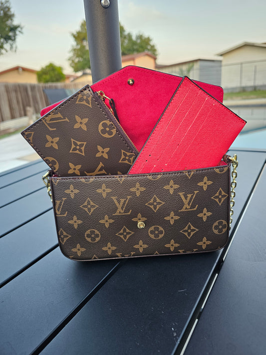 3 piece Crossbody
