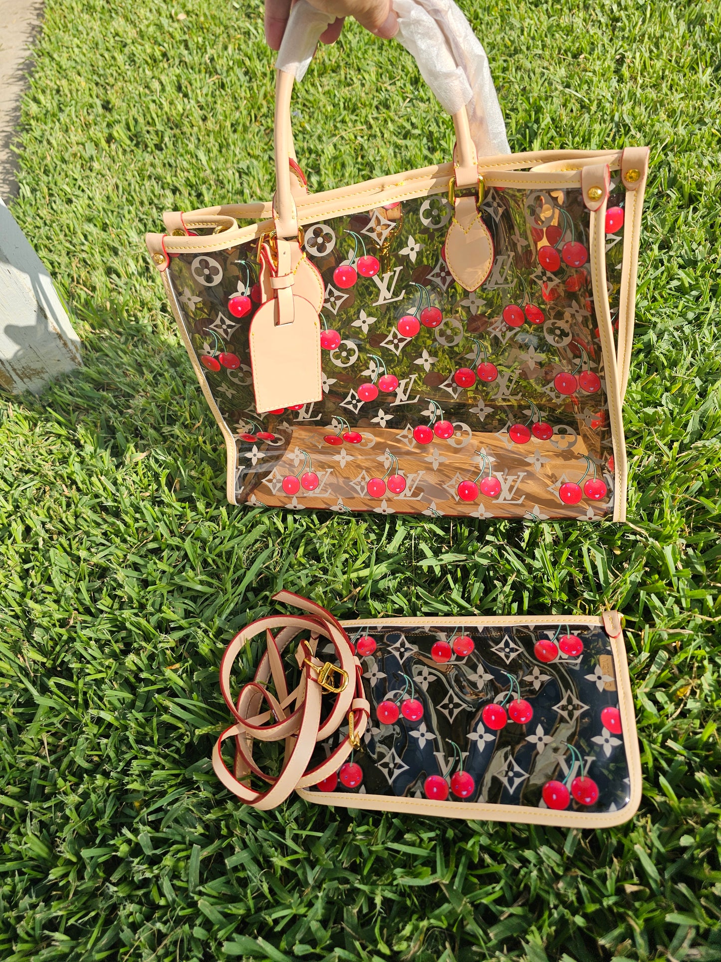 Jelly bag w/pouch & strap