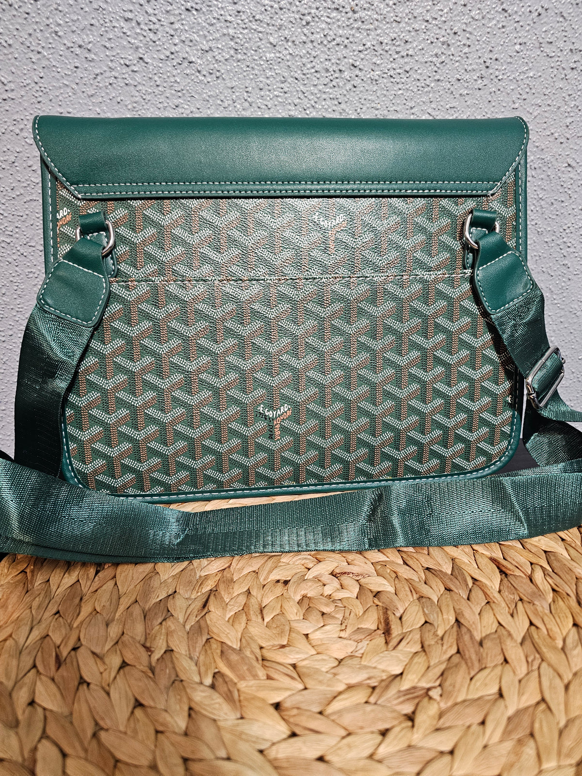 😎Messenger bag (9 1/2× 11 1/2)in. (Green)