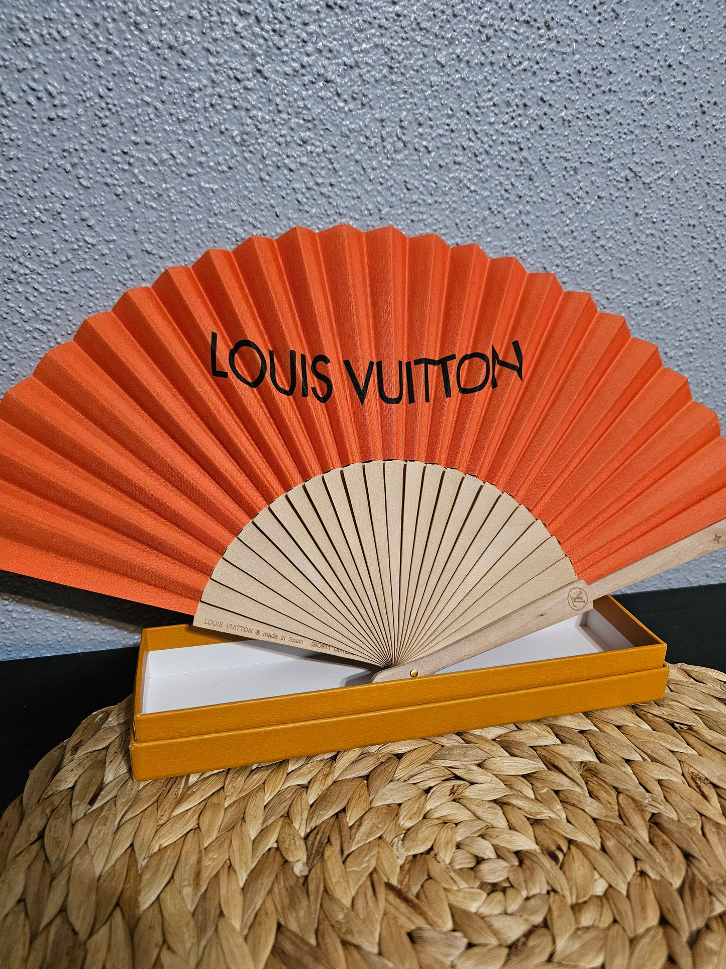 Wooden fan
