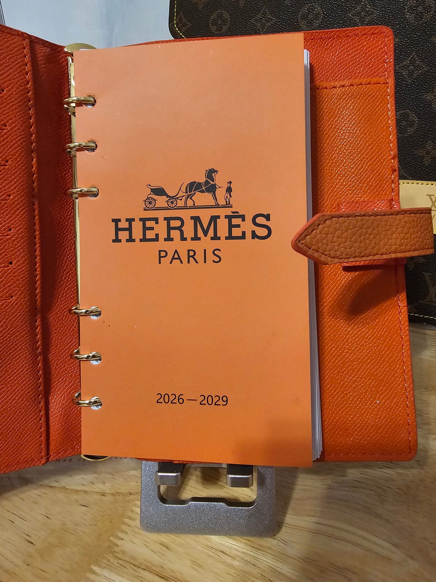 Planner (orange) (5 1/2x 7 1/2)