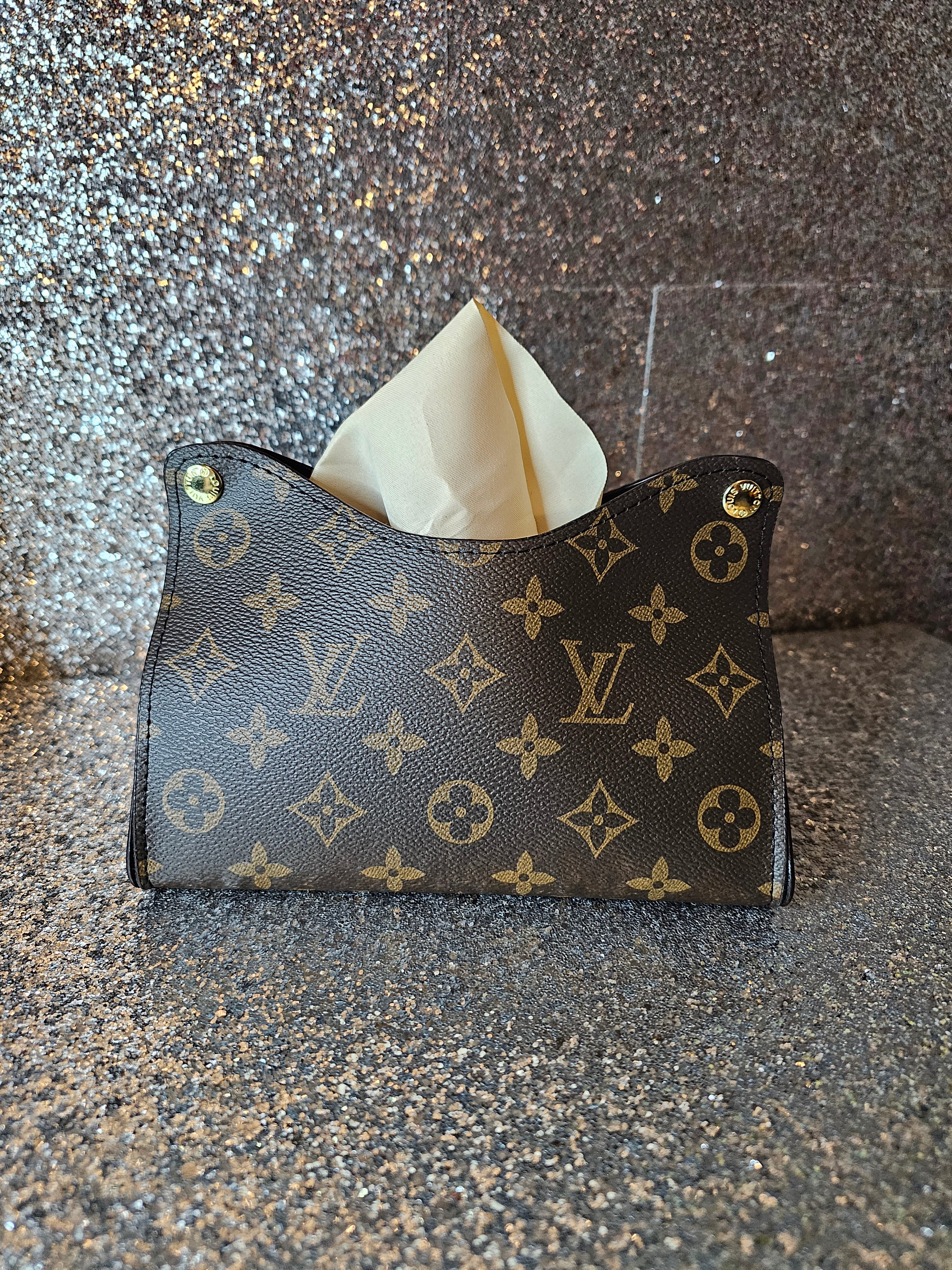 Tissue box/ can be used for just about anything.. – Bagz On A Budget