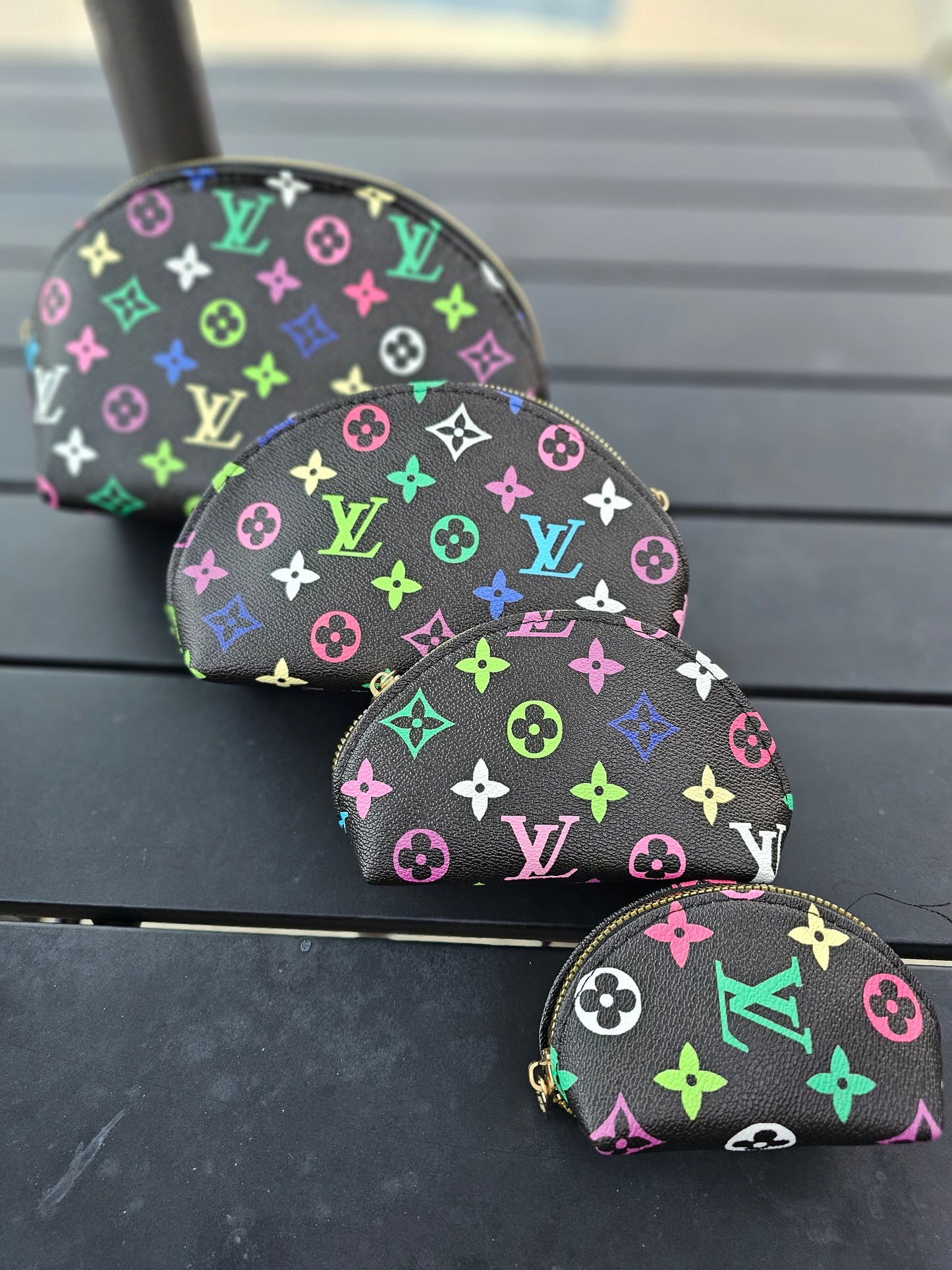 4 piece Cosmetic Bags