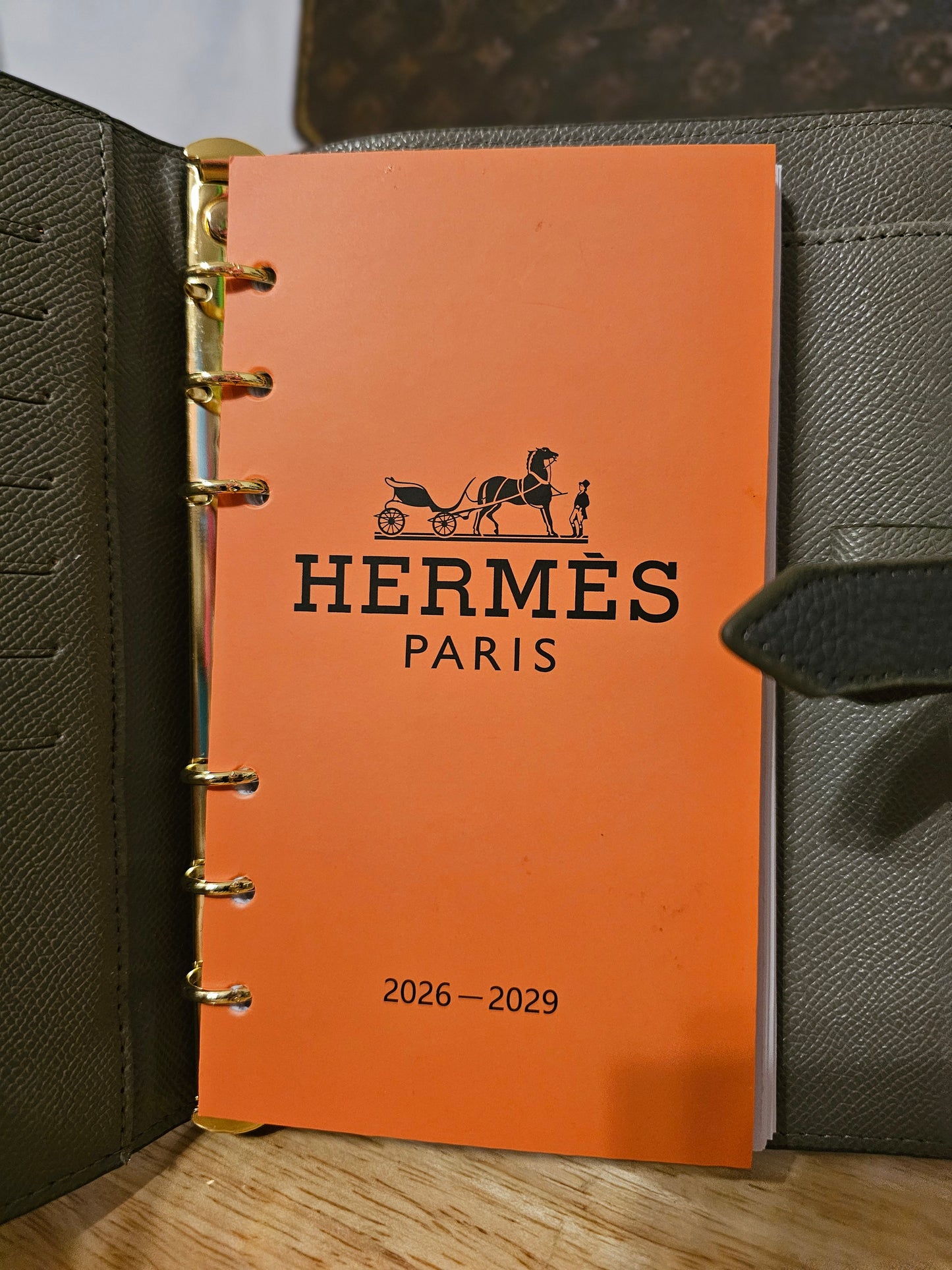 Planner (5 1/2inx 7 1/2in) gray