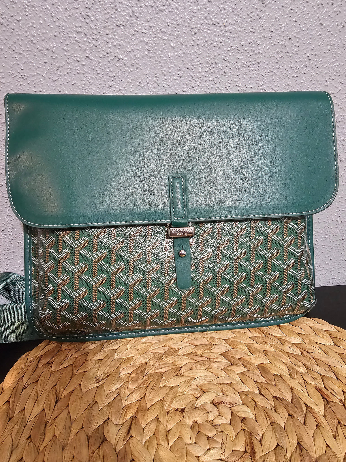 😎Messenger bag (9 1/2× 11 1/2)in. (Green)