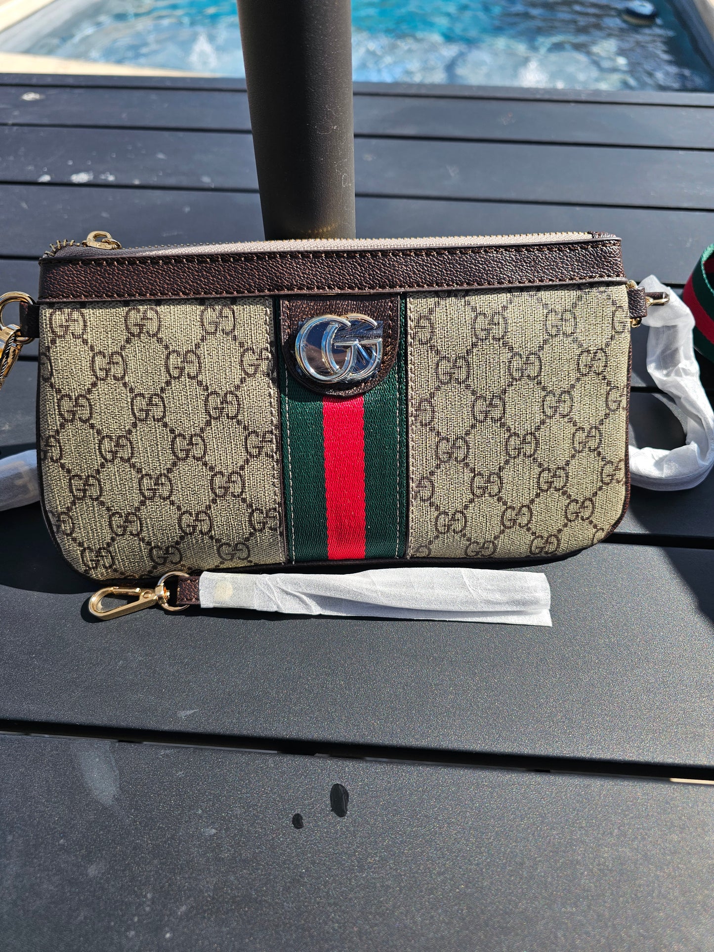 Crossbody/ wristlet
