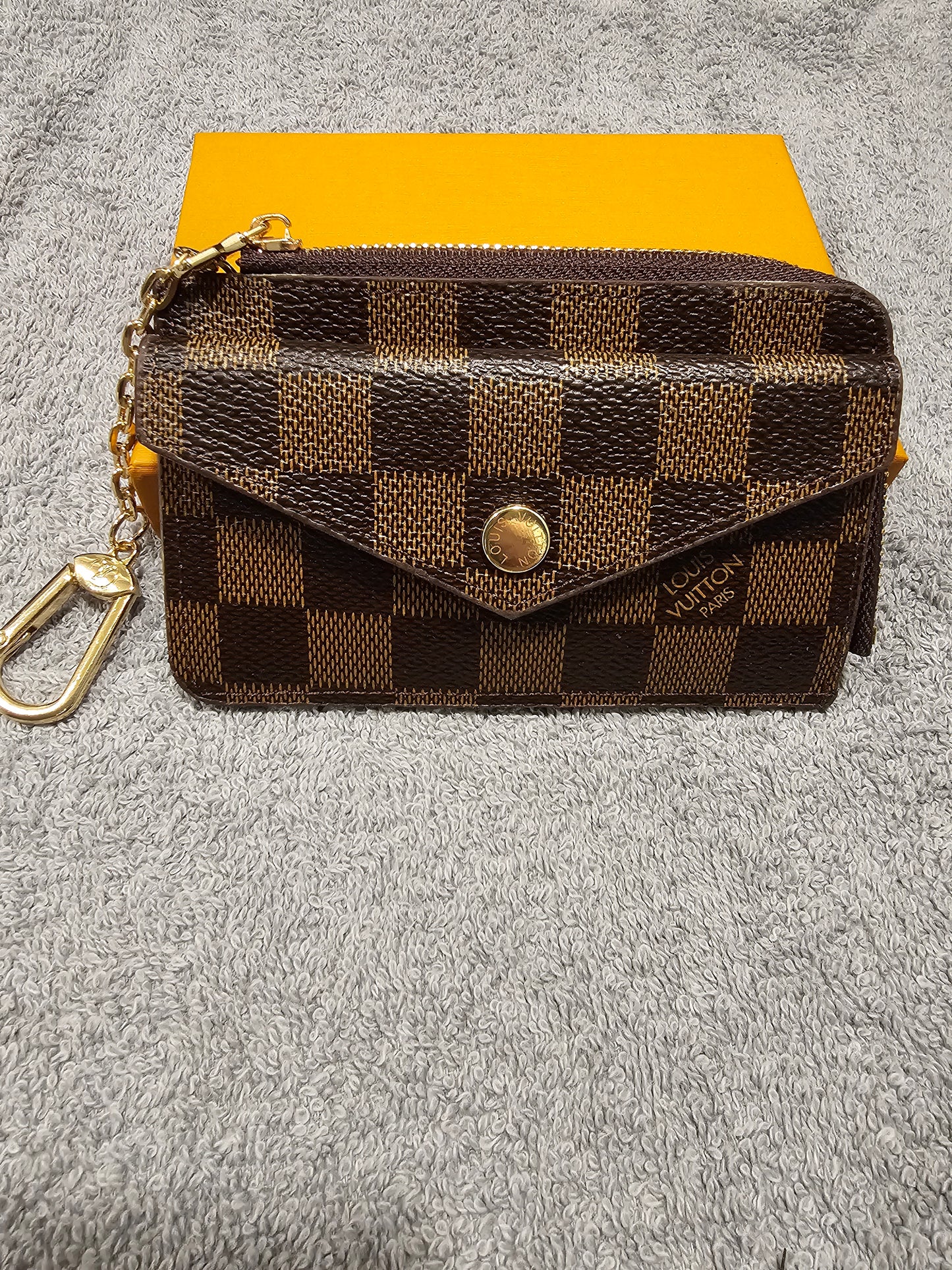 Credit card/key chain wallet