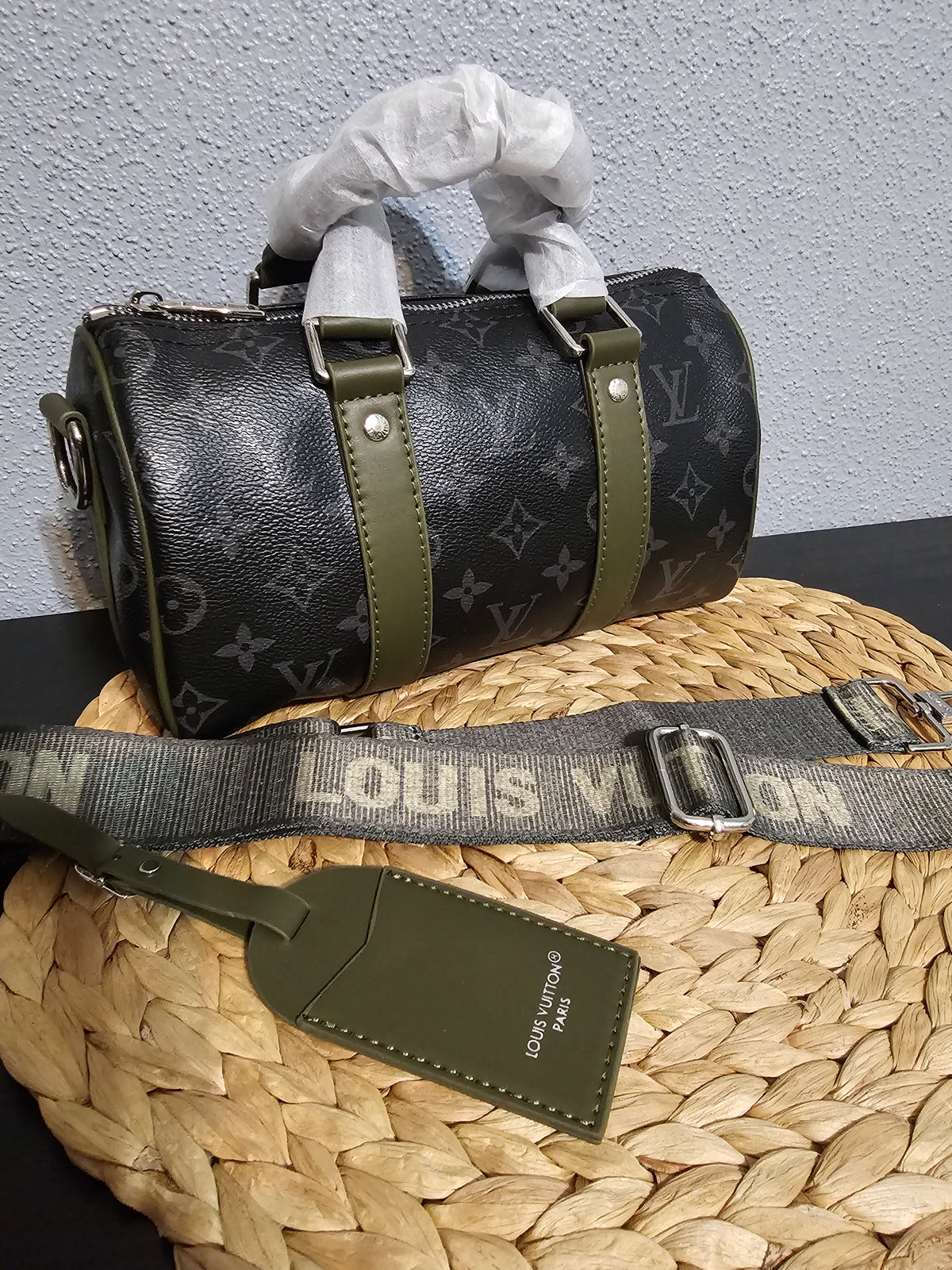 🥰Speedy 25 (black/olive green)